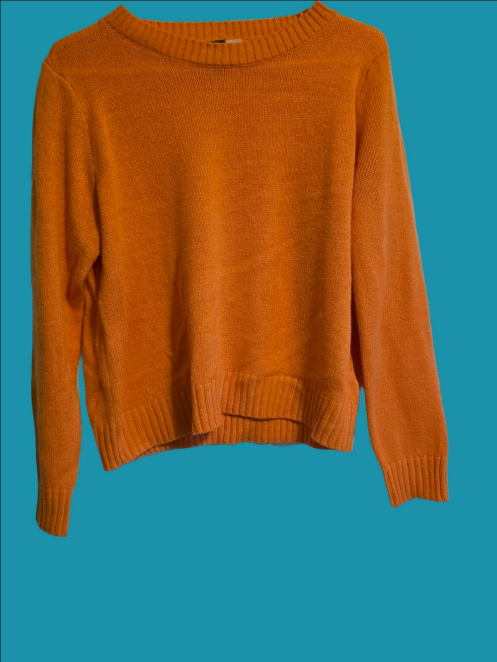 4/$67 Deal! H&M Orange Crew Neck Sweater